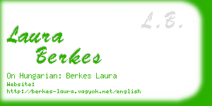 laura berkes business card